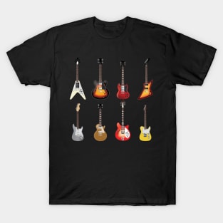 Vintage Electric Guitars T-Shirt